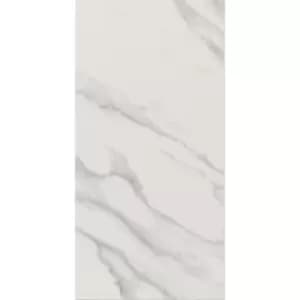 White Marble Effect Wall Tile 30 x 60cm - Marmore