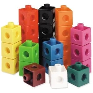 Activity Learning Snap Cubes (Set Of 100)