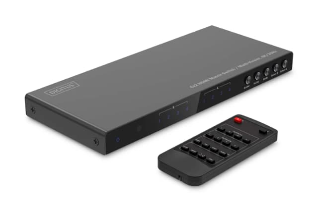 Digitus 4x2 HDMI Matrix Switch / Multi-Viewer. 4K/30Hz