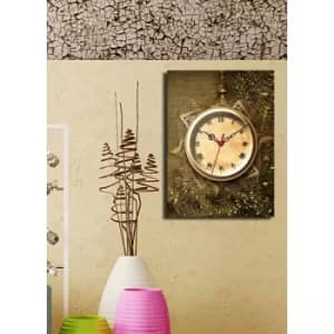 3040CS-67 Multicolor Decorative Canvas Wall Clock