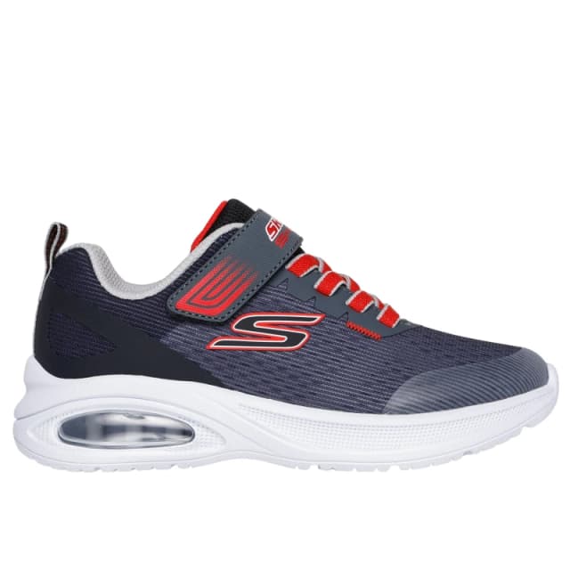 Skechers Lightweight Gore & Strap Sneaker W Runners Boys Grey/Red male 2 (35)