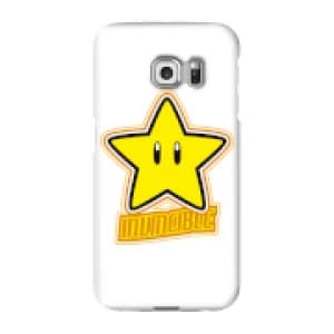 Nintendo Super Mario Invincible Phone Case - Samsung S6 Edge - Snap Case - Gloss