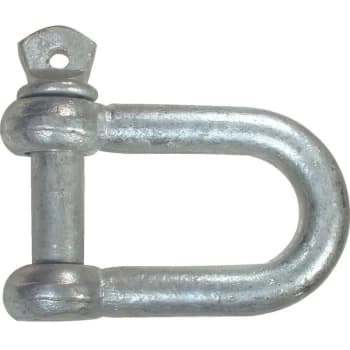 10MM Dee Shackle BZP-Electro Galvanised (Pk-2) - Matlock