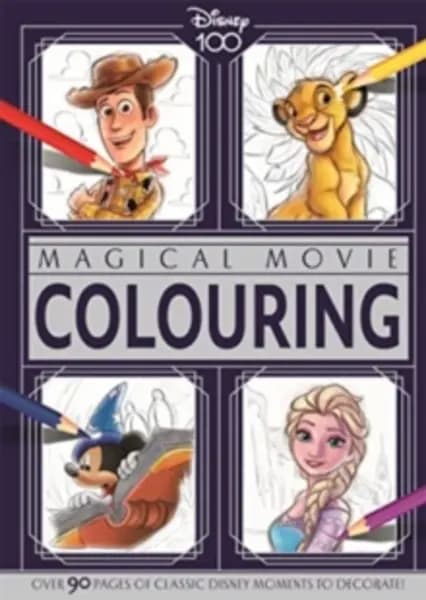 Disney D100: Magical Movie Colouring Paperback / softback