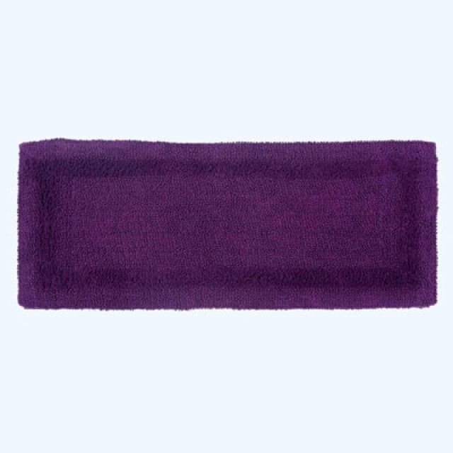 Homescapes Luxury Reversible Bath Mat Runner - Plum