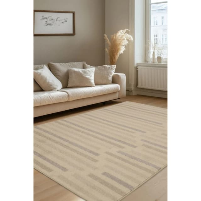 Homemaker Juno Linear Rug Natural Natural unisex 120x170cm