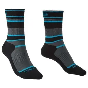 Bridgedale HIKE All Season Merino Performance Junior - Large Grey / Black