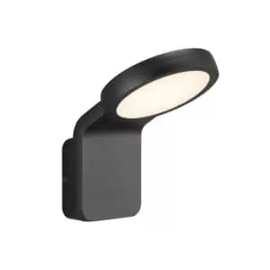 Marina Flatline LED Outdoor Down Wall Lamp Black, IP44, 3000K