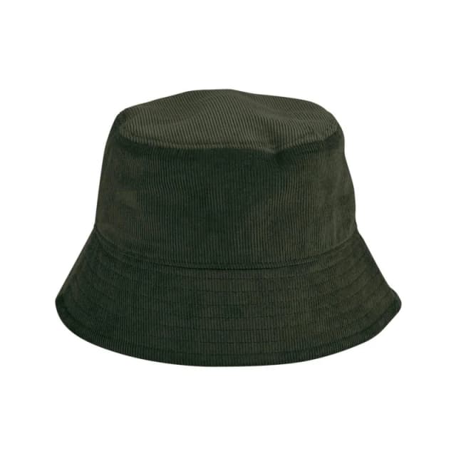 Beechfield Womens EarthAware Cord Bucket Hat in Dark Green Size: Medium Dark Green Female M