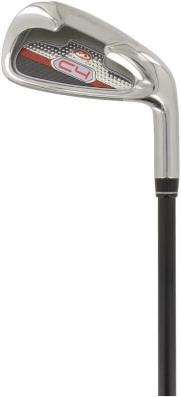 Go Mens C4 Cavity #5 Iron Left Handed Graphite in Silver Silver Male