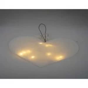 Small Light Up Paper Heart by Heaven Sends