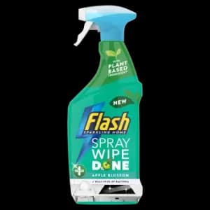 Flash Spray Wipe Done Anti-Bacterial Apple Blossom Spray 800ml