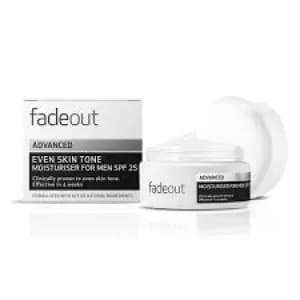 Fade Out ADVANCED Even Skin Tone Moisturiser For Him SPF 25