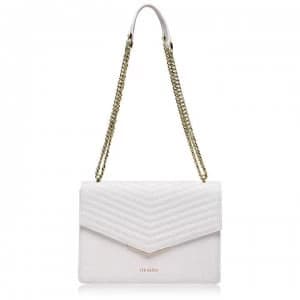 Ted Baker Beckeey Crossbody Quilted Bag - ivory