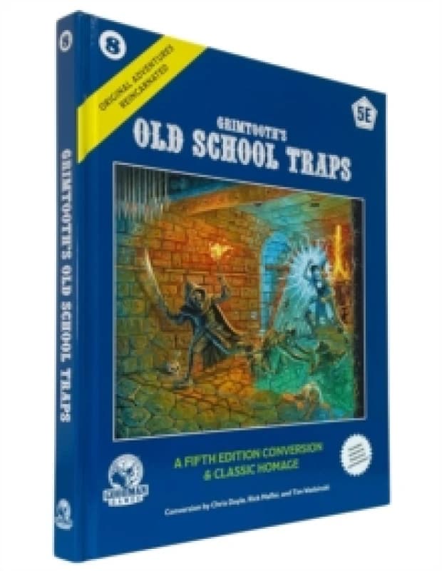 D&D 5E: Original Adventures Reincarnated #8: Grimtooths Old School Traps Hardback
