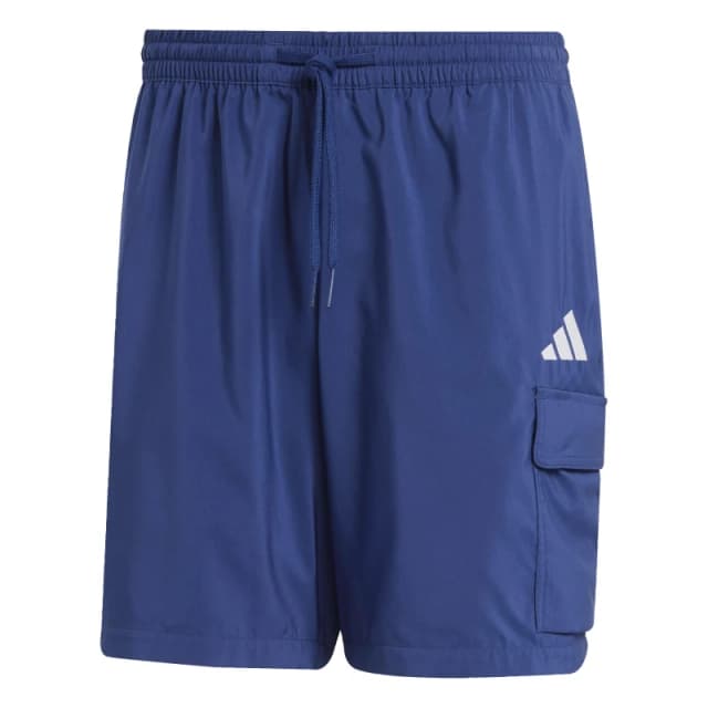 adidas Essentials Small Logo Cargo Chelsea Shorts Dk Blue/White male S