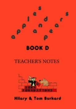 Apples and Pears. Book D Teachers Notes by Hilary Burkard Paperback