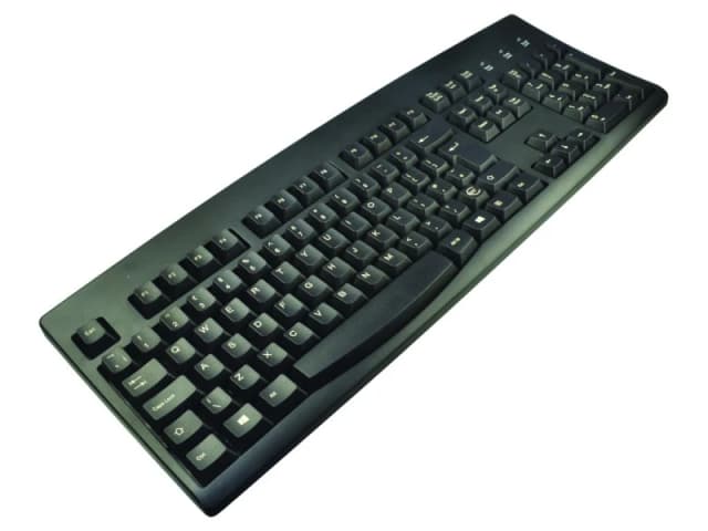2-Power KEY1001BE keyboard Office USB Belgian Black