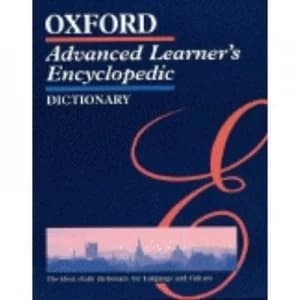Oxford Advanced Learners Encyclopedic Dictionary Paperback