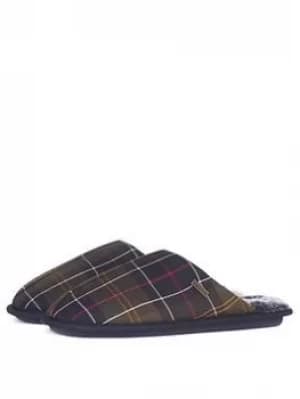 Barbour Young Slipper, Tartan, Size 12, Men