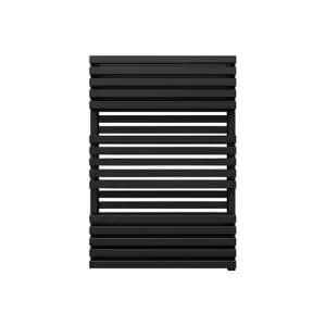 Terma Quadrus 800W Electric Metallic Black Towel Warmer (H)870mm (W)600mm