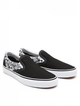 Vans Off The Wall UA Classic Slip-Ons - Black, Size 11, Men