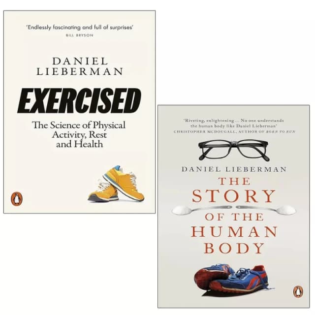 Daniel Lieberman The Story Of The Human Body And Exercised 2 Book Set Paperback Edition Daniel Lieberman Books