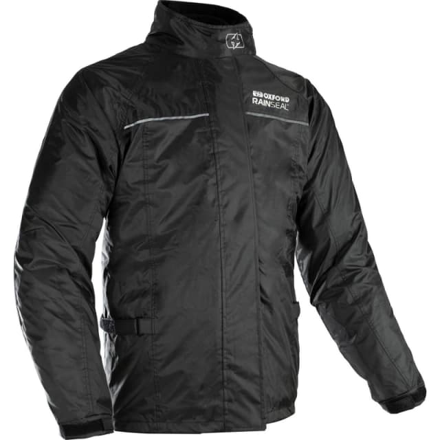 Oxford Rainseal Motorcycle Over Jacket XXL Black Black