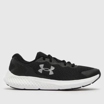 Under Armour Black & Silver Charged Rogue 3 Trainers