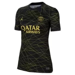 Air Jordan Paris Saint Germain Fourth Shirt 2023 2024 Womens - Black