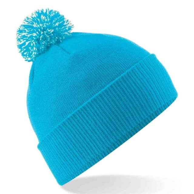 Beechfield Beechfield Men Beanie in Mid Blue Mid Blue One Size Male 5063425822171