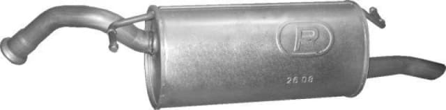IZAWIT 35.019 Rear silencer Rear End Silencer (3437)
