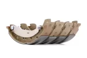 BREMBO Brake Shoes ESSENTIAL LINE S 61 527 Brake Shoe Set,Brake Lining RENAULT,PEUGEOT,TWINGO II (CN0_),206 Schragheck (2A/C),206 CC (2D)
