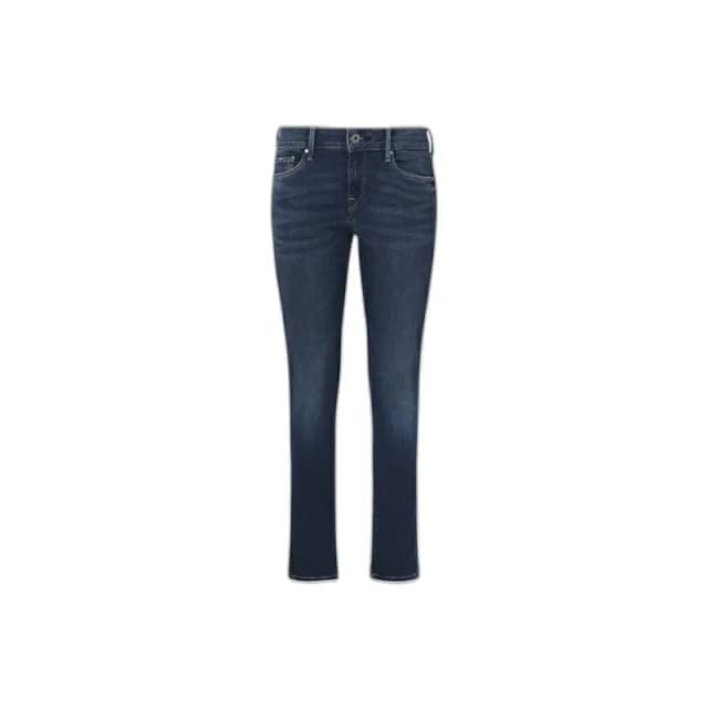 Pepe Jeans Soho Low-Rise Skinny Jeans Dark Used Worn Women W24 L28;W24 L30;W25 L30;W26 L28;W26 L30;W26 L32;W27 L32;W28 L30;W28 L32;W29 L28;W29 L30;W29