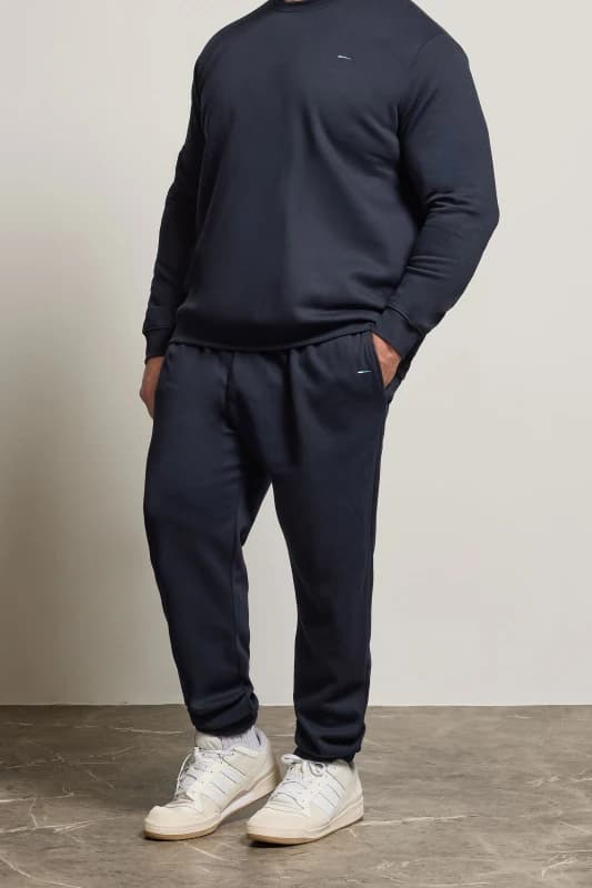 BadRhino BadRhino Men Joggers in Dark Navy Size: 5-6X-Large Dark Navy 5-6XL Male 5057147764789