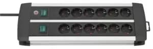 Brennenstuhl 1391000912 power extension 3m 12 AC outlet(s) Indoor...