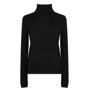 Boss Famaurie Roll-Neck Sweater - Black