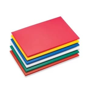 Grunwerg High Density Plastic Chopping Board Red 45 x 30 x 1 cm