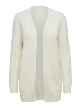 ONLY Open Knitted Cardigan Women White