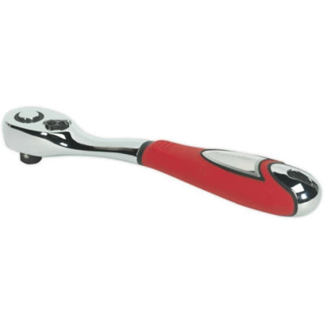Loops Offset Ratchet Wrench - 1/2" Sq Drive - Flip Reverse - 72-Tooth - Quick Release Multi