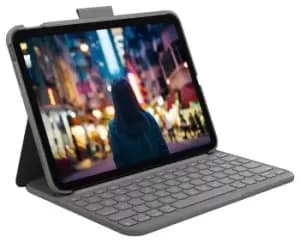 Logitech Slim Folio iPad 10th Gen Case - Grey