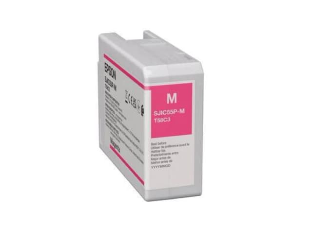 Epson Epson SJIC55(M) ink cartridge Original Magenta C13T58C340