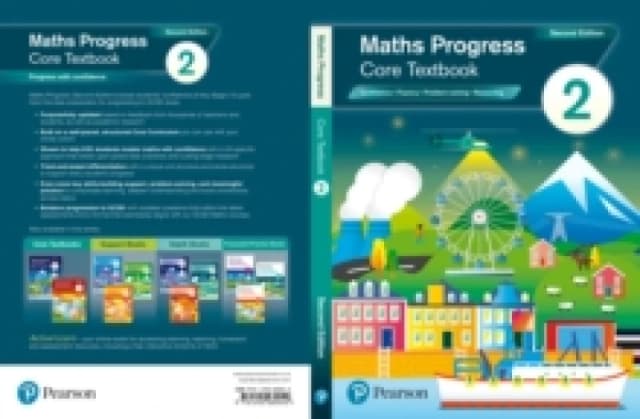 Naomi Norman Maths Progress Second Edition Core Textbook 2 Book Multi unisex
