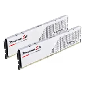 32GB (16GBx2) G.SKILL Ripjaws S5 DDR5 PC 5600MHz KIT White