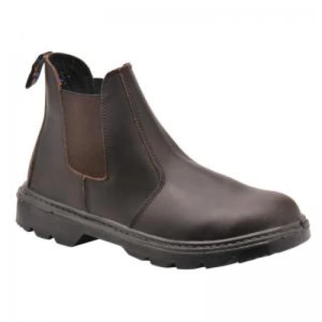 Portwest S1P Safety Dealer Boots FW51BRR38 Colour: Brown