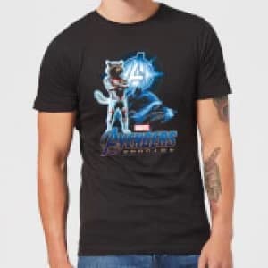 Avengers: Endgame Rocket Suit Mens T-Shirt - Black