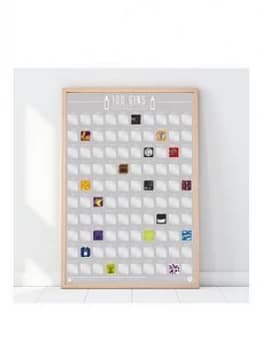 100 Gins To Try Scratch Poster