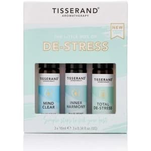 Tisserand The Little Box of De-Stress Roller Ball Kit Unisex 3x10ml
