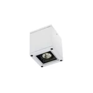 Netlighting Roman Surface Mounted Ceiling Lamp Aluminium 35W GU10 Max 3000K Whit