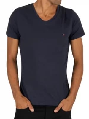 Core Stretch Slim V-Neck T-Shirt
